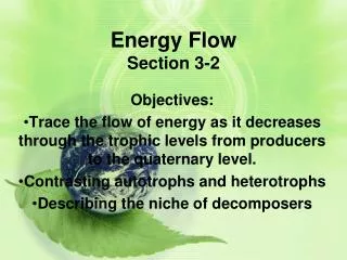 Energy Flow Section 3-2