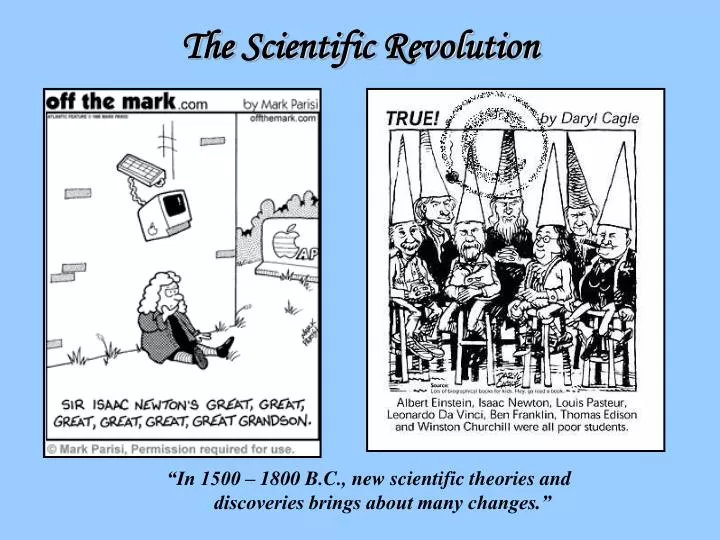 the scientific revolution