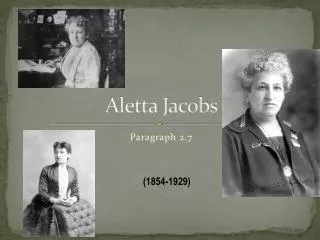 Aletta Jacobs