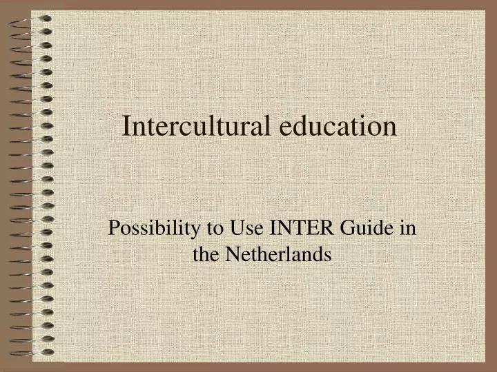 intercultural education