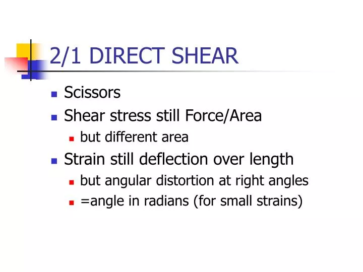 2 1 direct shear