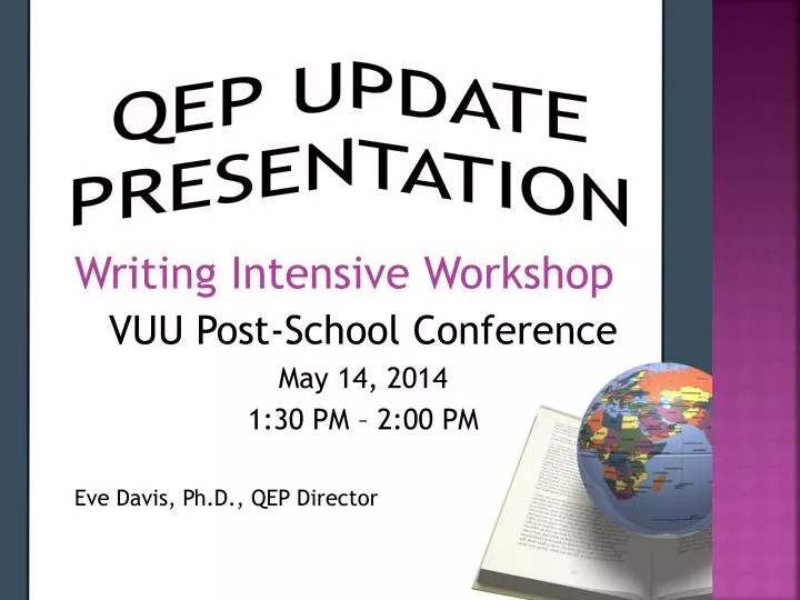 qep update presentation