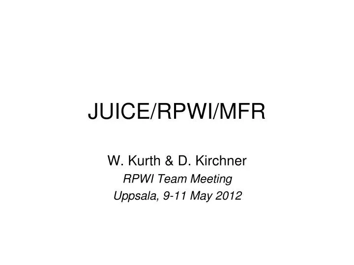 juice rpwi mfr