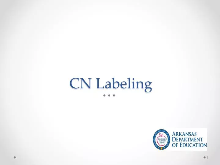 cn labeling
