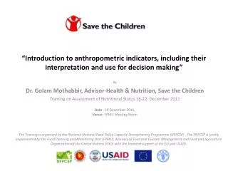 By Dr. Golam Mothabbir, Advisor-Health &amp; Nutrition, Save the Children
