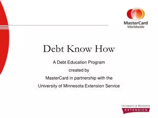 Debt Know How