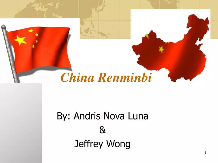china renminbi