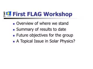 First FLAG Workshop