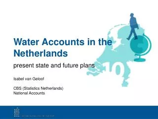 Water Accounts in the Netherlands
