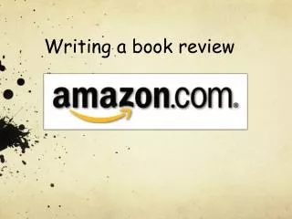 Writing a book review