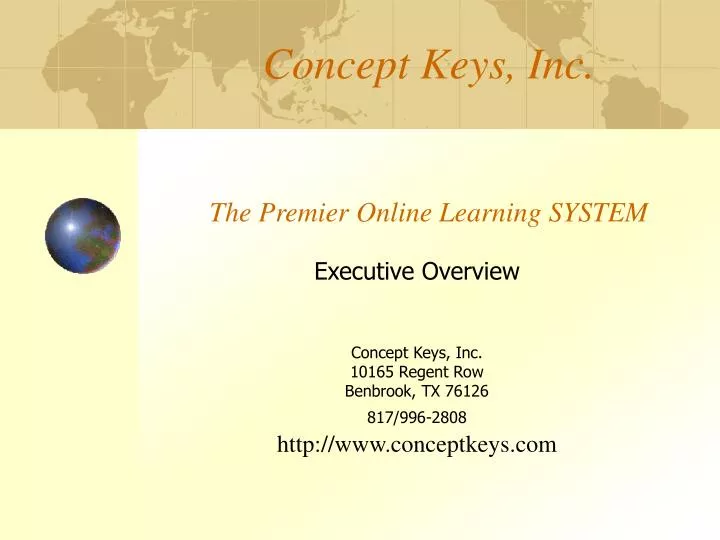 concept keys inc the premier online learning system