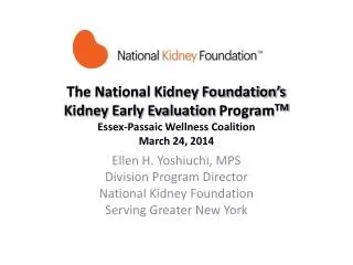 Kidney Early Evaluation Program TM
