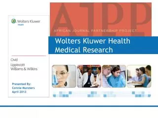 wolters kluwer health medical research