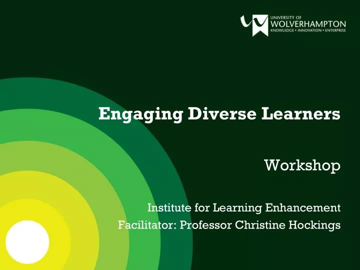engaging diverse learners