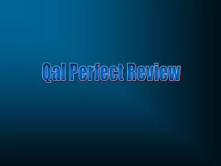 Qal Perfect Review