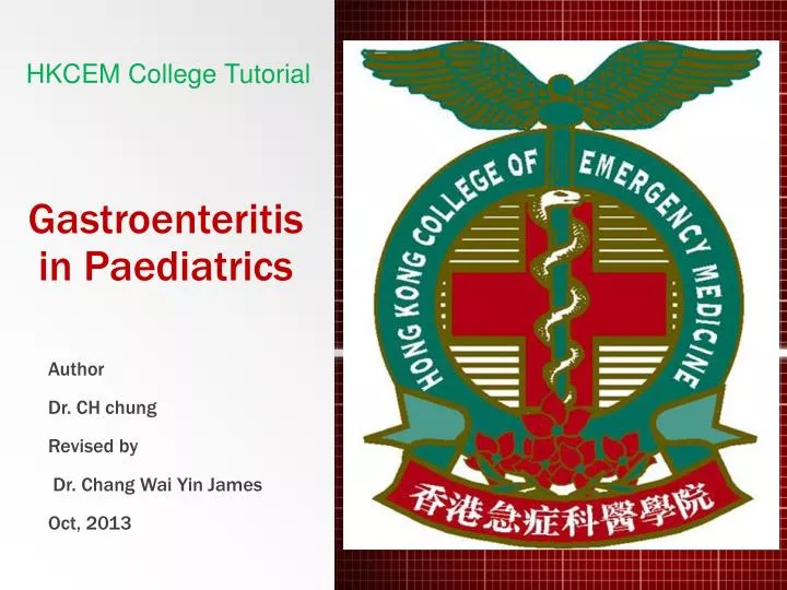 gastroenteritis in paediatrics