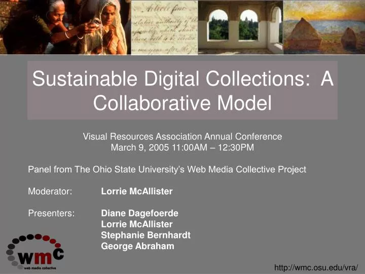 sustainable digital collections a collaborative model