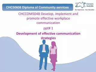 CHC50608 Diploma of Community services