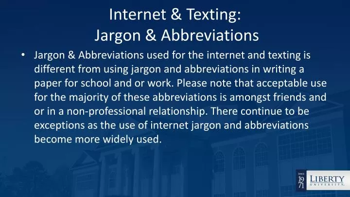 internet texting jargon abbreviations