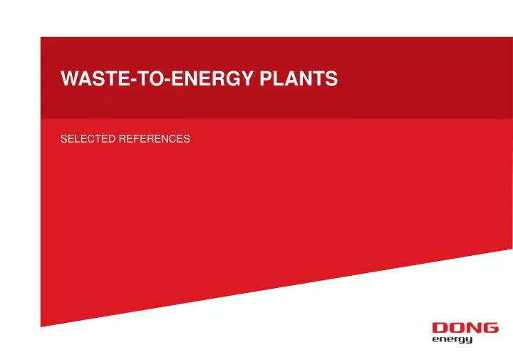 waste to energy plants