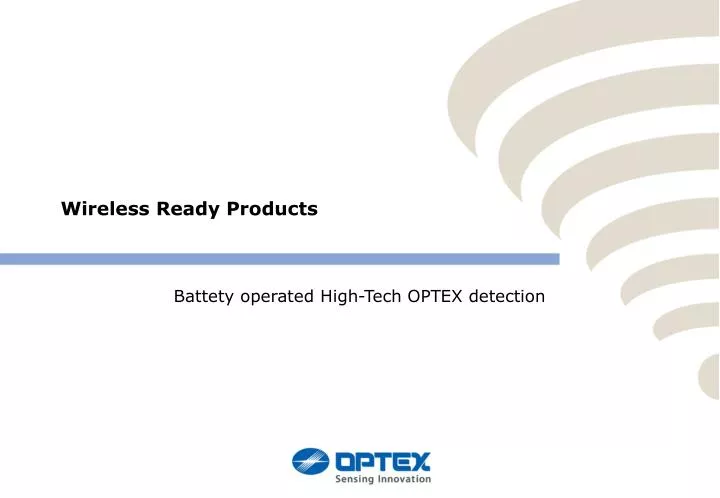 wireless ready products