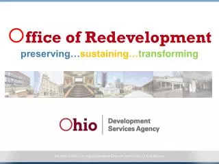 ? ffice of Redevelopment