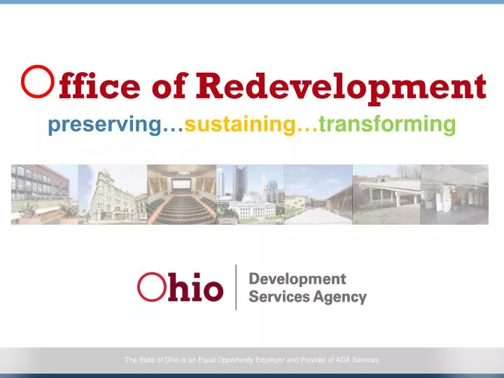 ffice of redevelopment