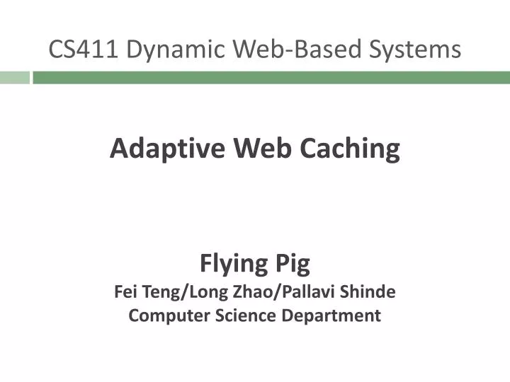 cs411 dynamic web based systems