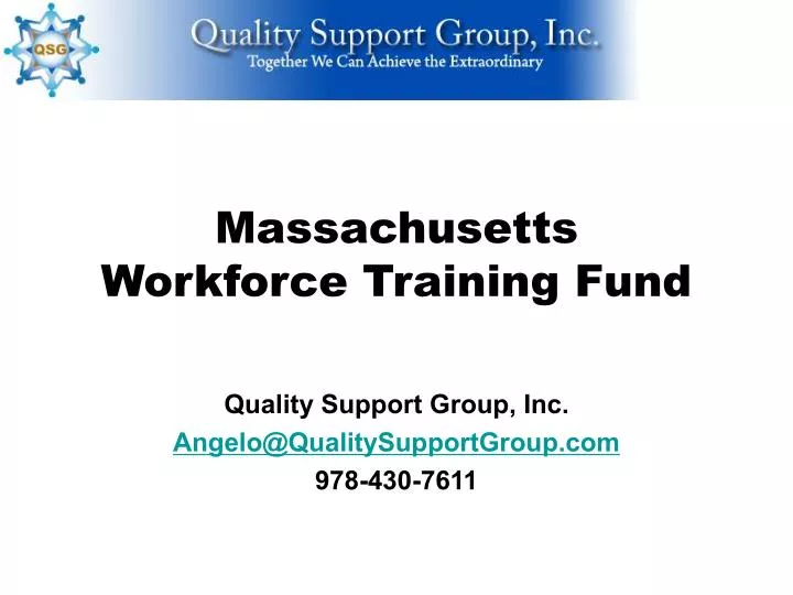 massachusetts workforce training fund