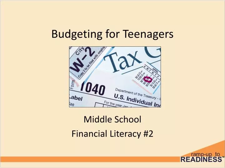 budgeting for teenagers
