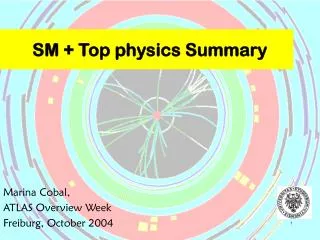 SM + Top physics Summary