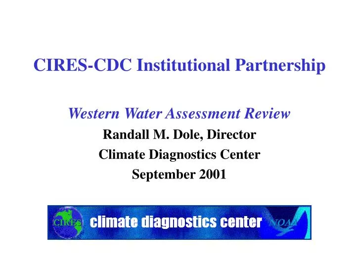 cires cdc institutional partnership