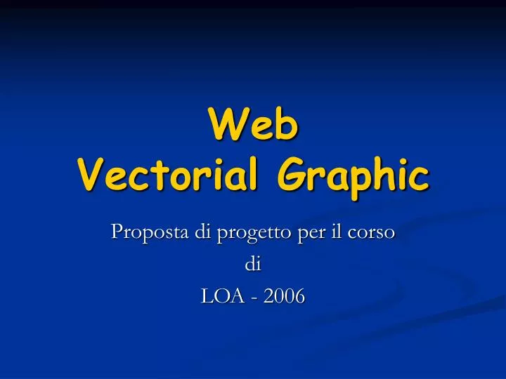 web vectorial graphic