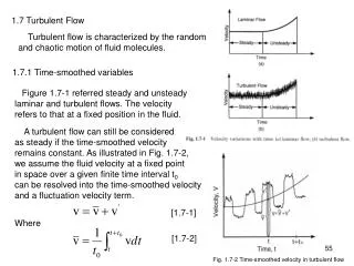 1.7 Turbulent Flow