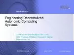 Engineering Decentralized Autonomic Computing Systems - slide 1