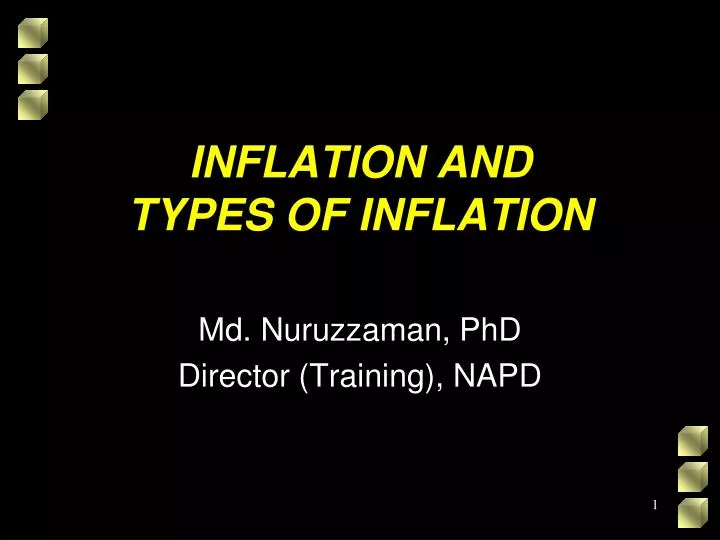 inflation and types of inflation