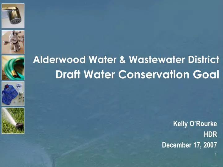 alderwood water wastewater district draft water conservation goal