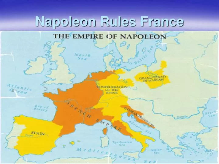 napoleon rules france