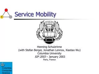 Service Mobility