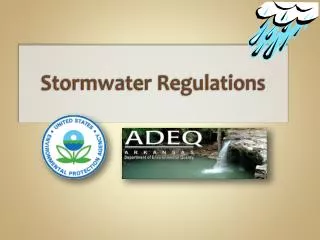 Stormwater Regulations