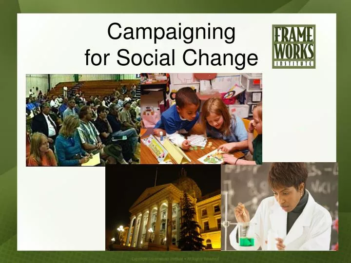 campaigning for social change