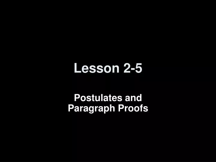lesson 2 5