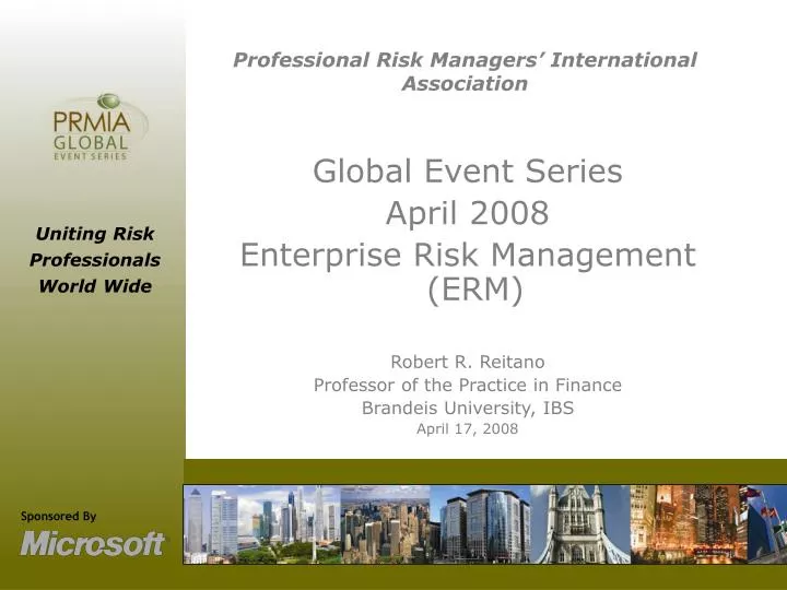 professional risk managers international association