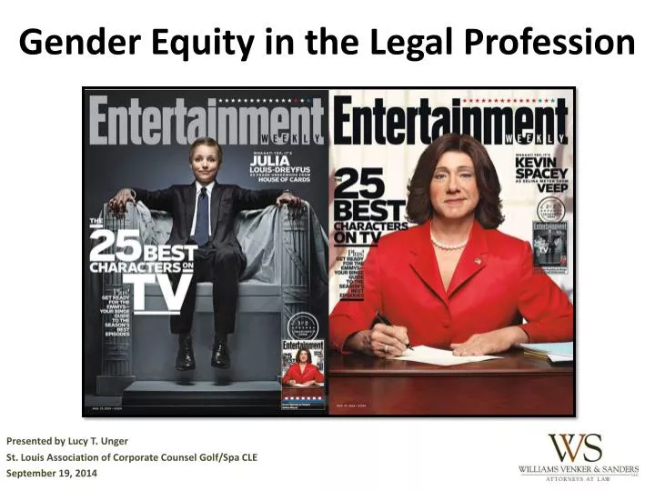 gender equity in the legal profession