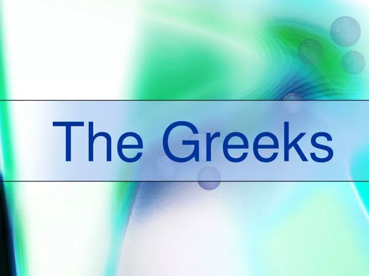 the greeks