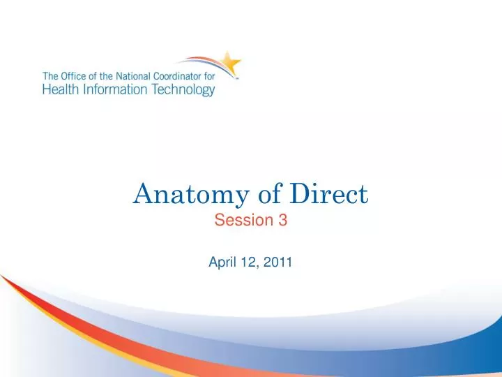 anatomy of direct session 3