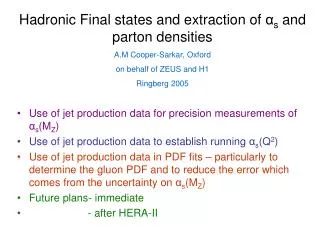 Use of jet production data for precision measurements of ? s (M Z )