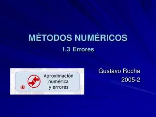 m todos num ricos 1 3 errores