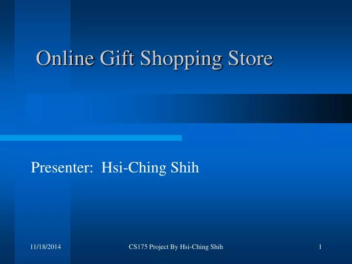 online gift shopping store