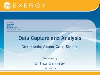 Data Capture and Analysis